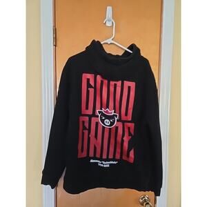 Technoblade GOOD GAME ALEXANDER PULL OVER HOODIE (BLACK) SO LONG NERDS Large